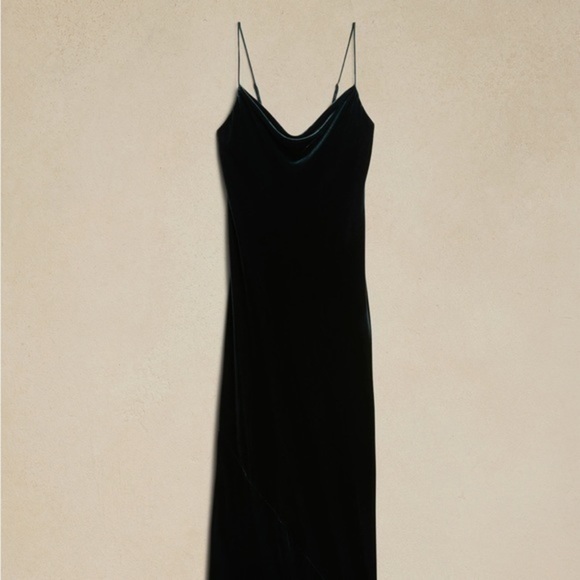 [NWT] Banana Republic Rita Velvet Maxi Dress (Small Tall) - Picture 5 of 5